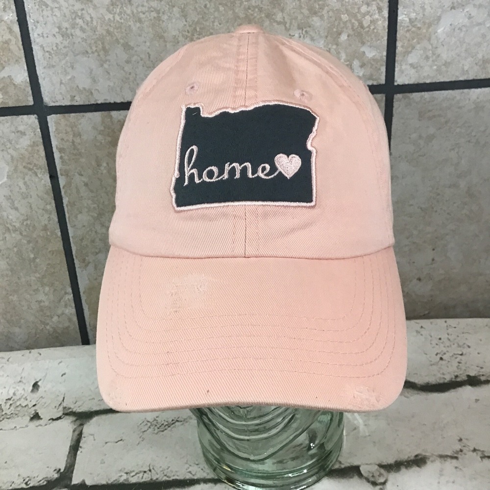Home Oregon State Hat Womens‎ OSFA Pink Strapback Adjustable Ball Cap Home Free